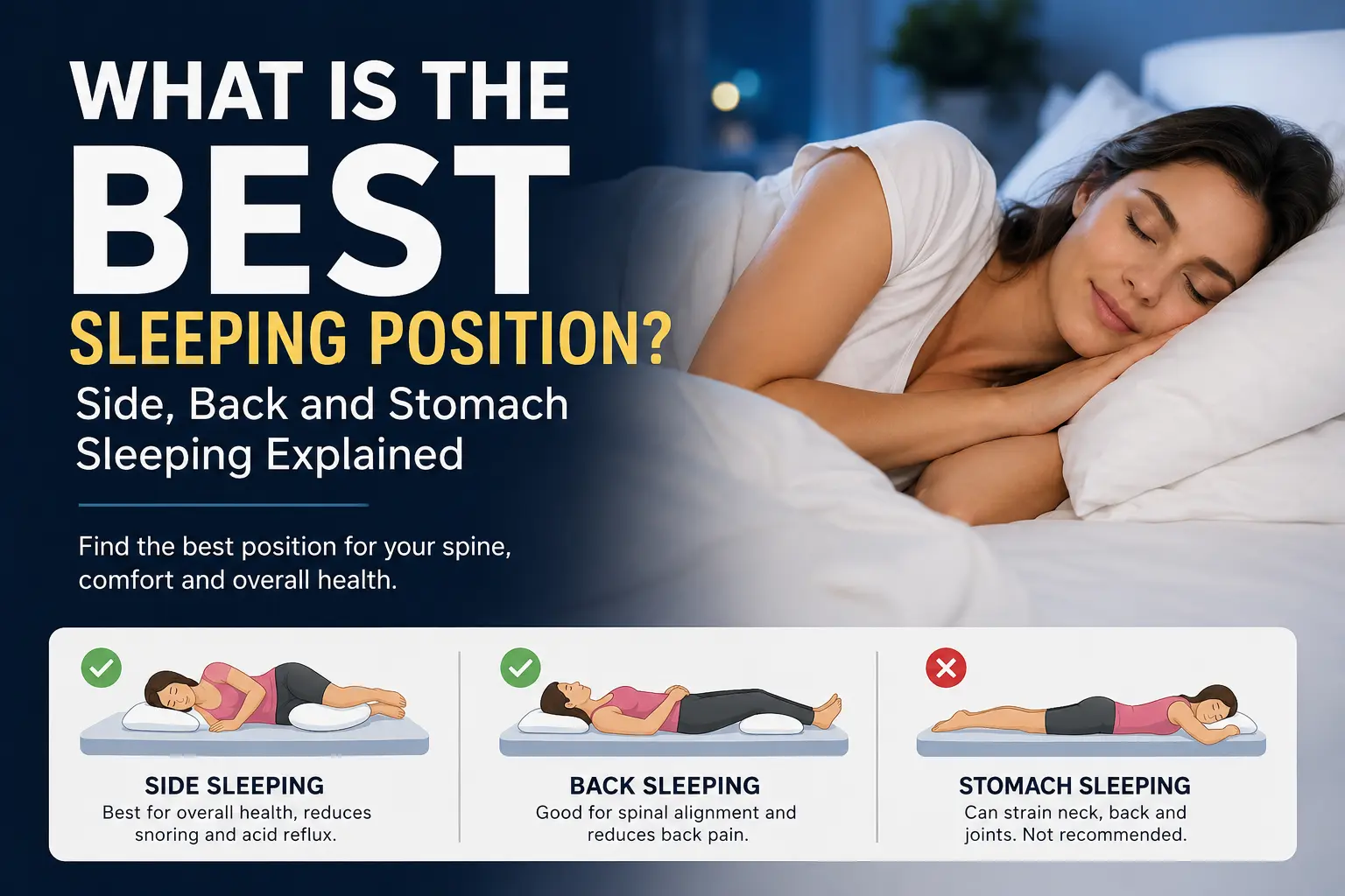 What Is the Best Sleeping Position