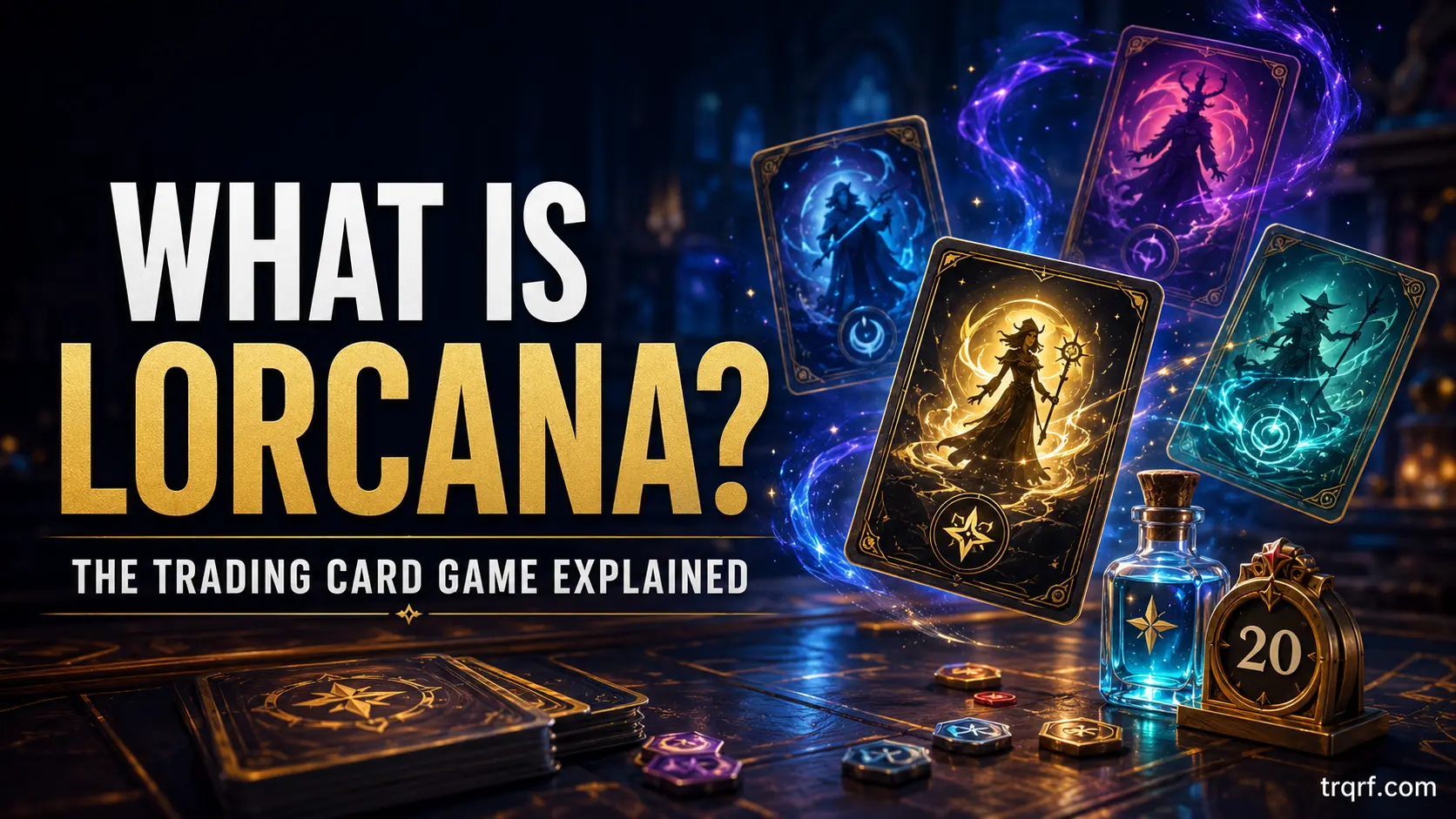 What is Lorcana Disney trading card game explained